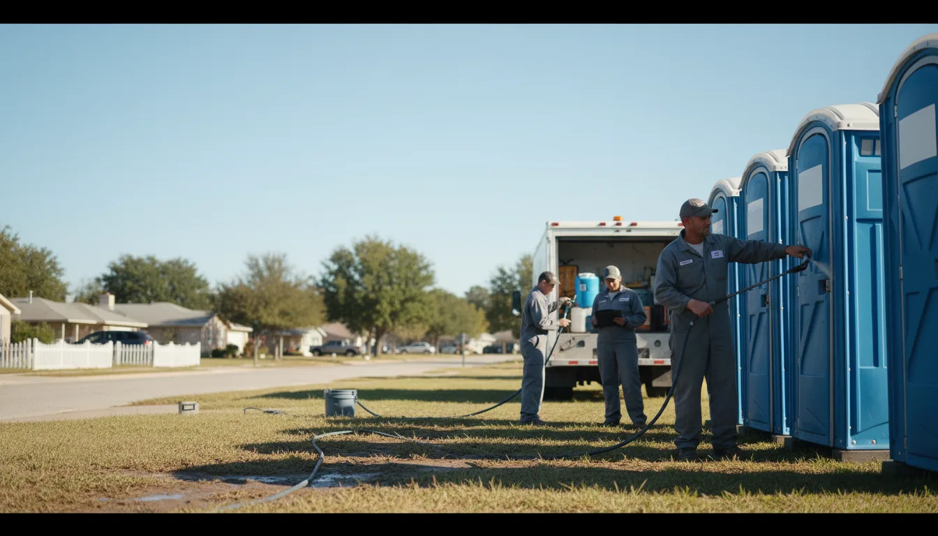 Long-Term Portable Toilet Rental in Blue Mound, IL near me